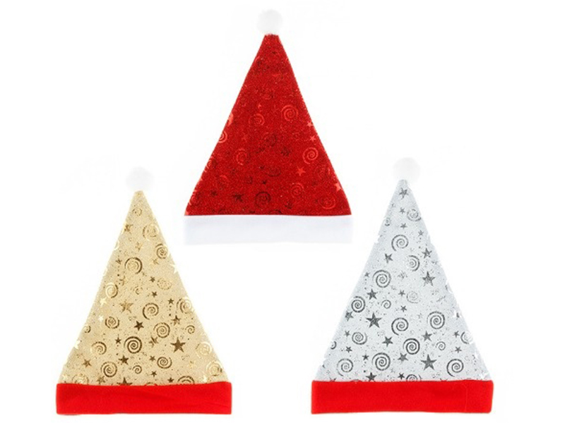 Net Fabric Santa Hat