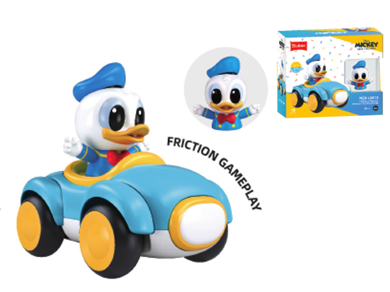 Donald Duck Assembly Friction Car 7pcs