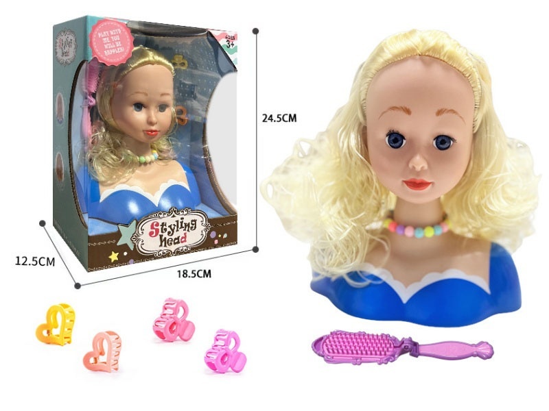 Half-Body Doll Hairdressing Toy Set
