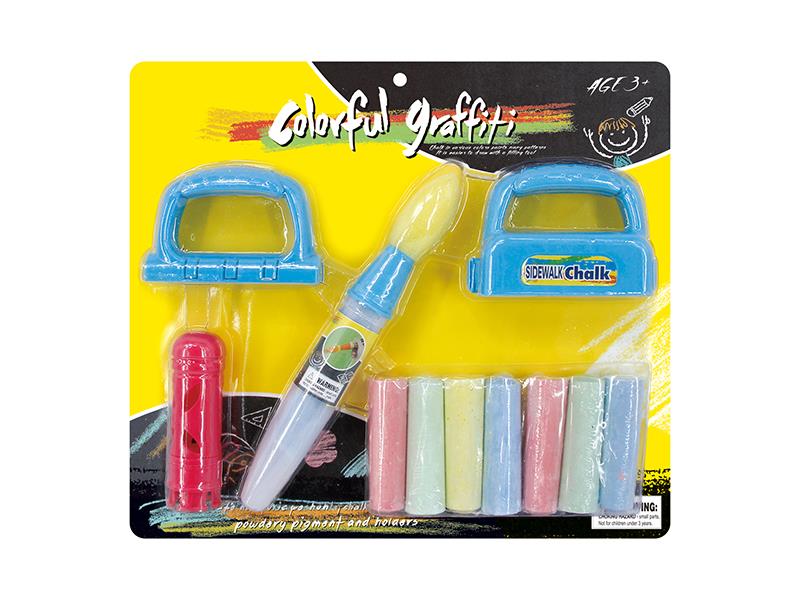 Chalk Colorful Graffiti Set 11pcs