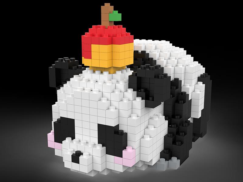 Panda Building Blocks