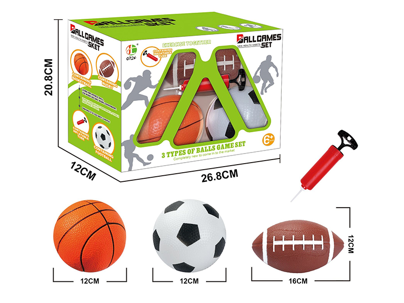 Balls Game Set 3pcs
