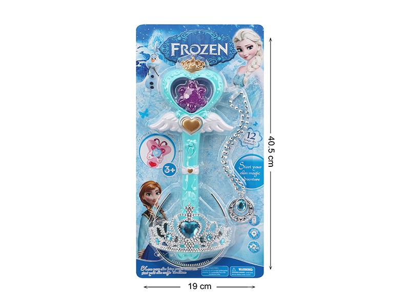 Angel Magic Wand + Crown Necklace