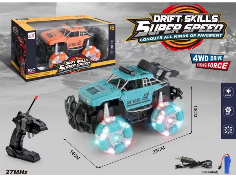 6-Channel  Side Drive Remote Control Car With Light