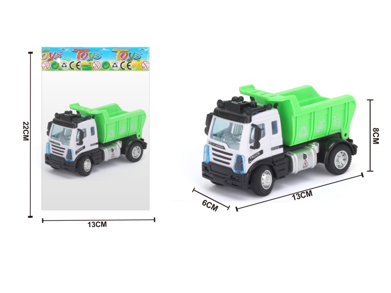 1:64 Huili European-Style Sanitation Truck