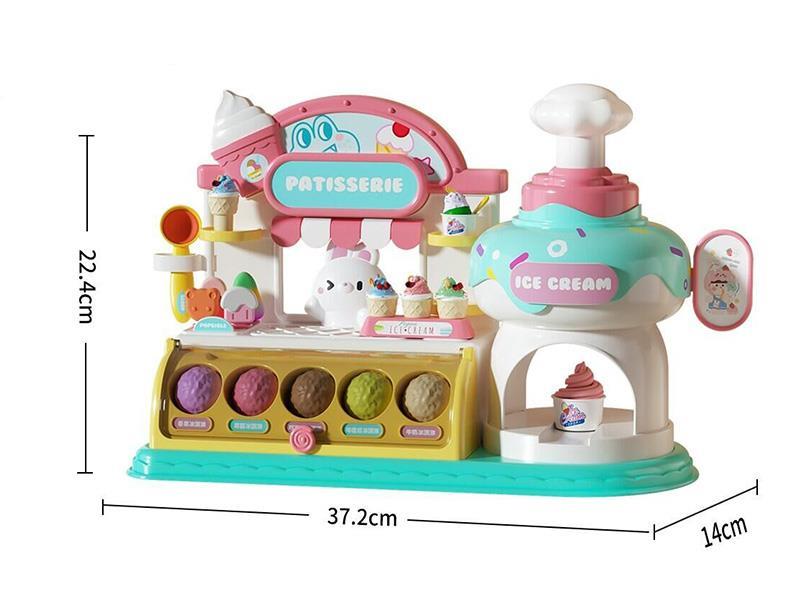 Ice Cream Shop DIY Clay Set