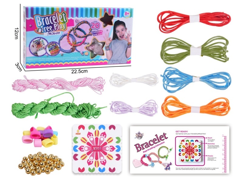 Diy Hand Cord Knitting Tray Set