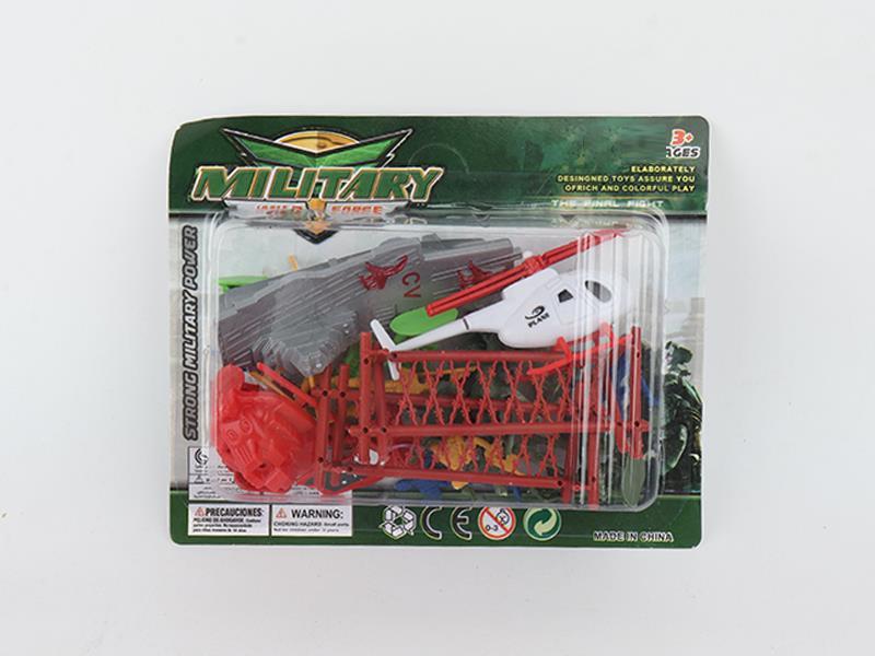 25PCS 4.5Cm Military Set