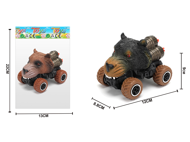 Pull Back Bear Car