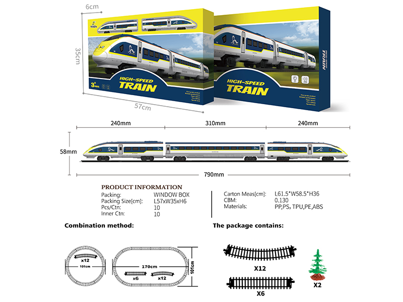 Electric Rail Train Toys