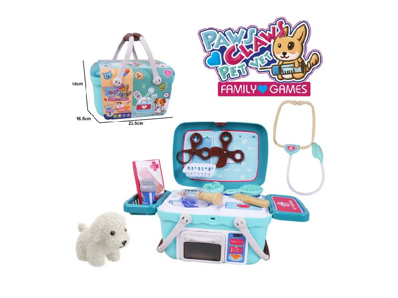 Plush Pet Medical Device Hand-Held Basket