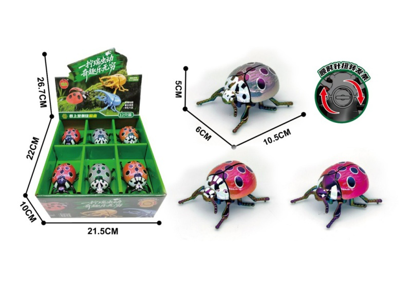 Wind-Up And Wound Crawling Tarantula (Color-Plated Version) English