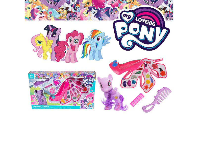 Children'S Makeup: 4-Layer High Heels + Little Horse