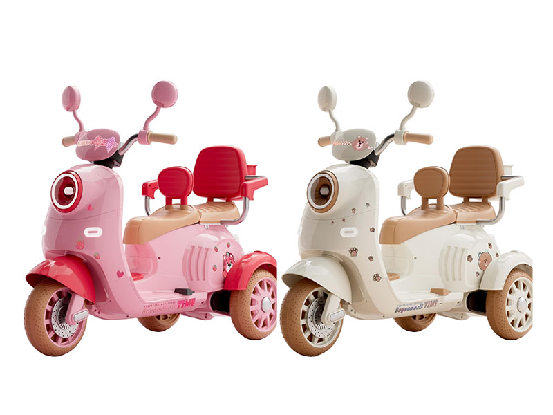 Children'S Two-Seater Mulan Electric Motorcycle