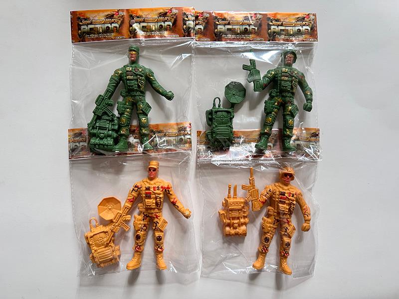 12cm Soldier + 1 Accessories
