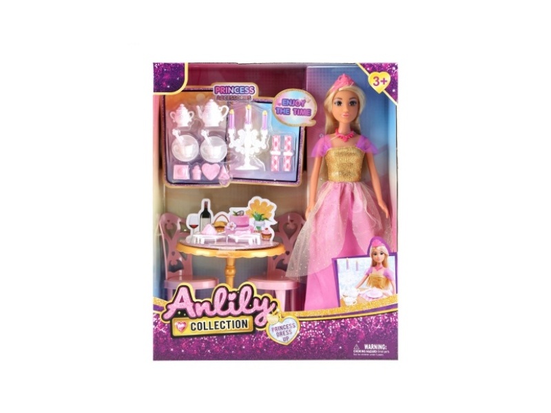 11.5-Inch Solid Doll (Brown Skin Color)
