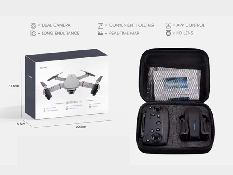 2.4G R/C Folding Four-Axis With Dual Camera (480P)