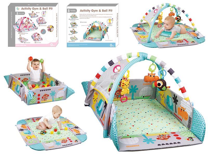 5 In 1 Play Mat With 30 Balls(Music Function)
