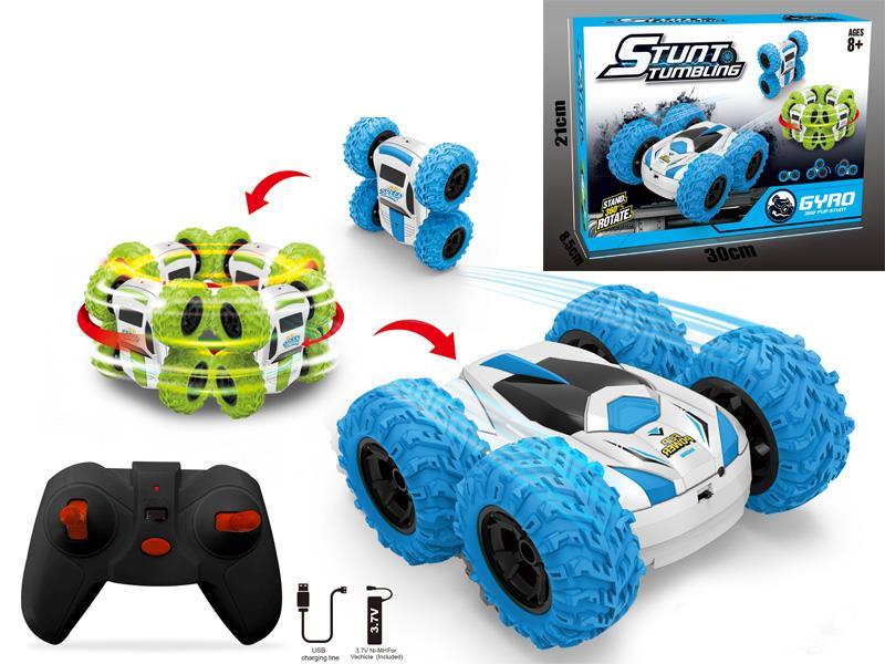 2.4G R/C Double-Sided Stunt Vehicle With Tuo Double Screw Instrument