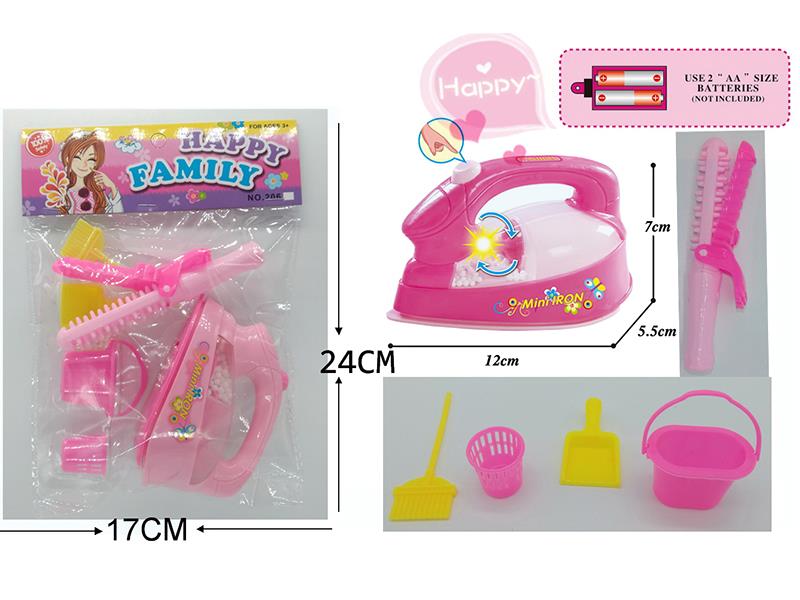 Iron + Cleaning Set
