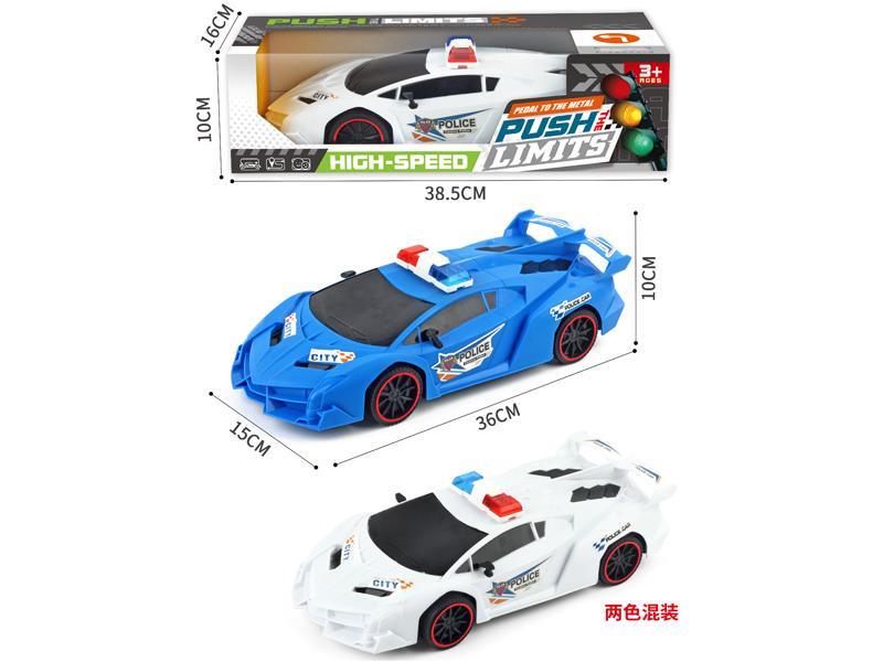 Friction Police Car