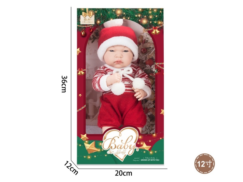 12-Inch Christmas Baby Belt For Newborns