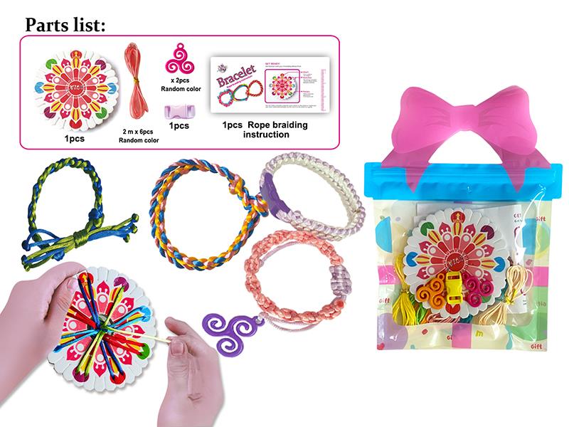 DIY Bracelet Braiding Set