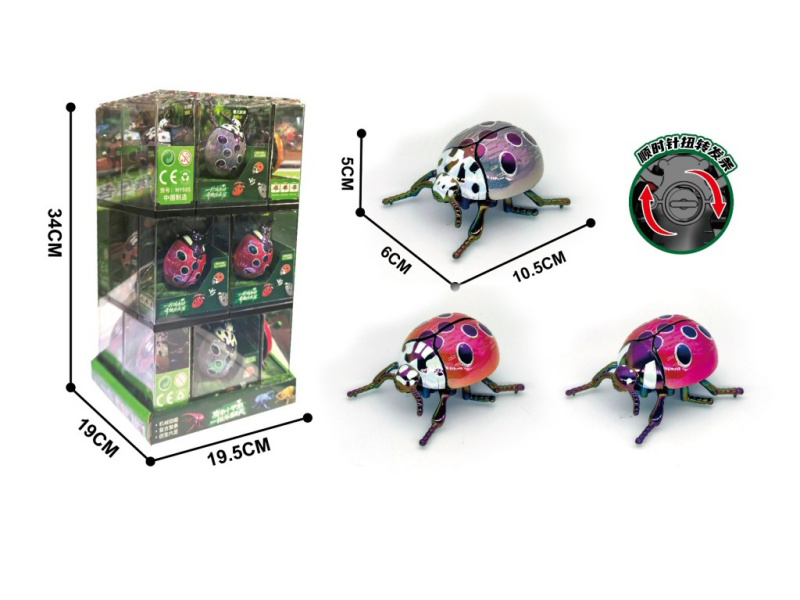 Wind-Up And Wound Crawling Tarantula (Color-Plated Version) English
