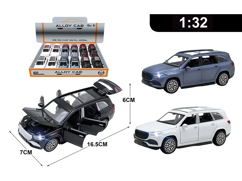 1:32 Alloy Model Display Box With Force/With Light And Sound, 3 Ag13 Batteries Included