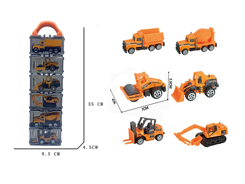 Slide Alloy Car Set