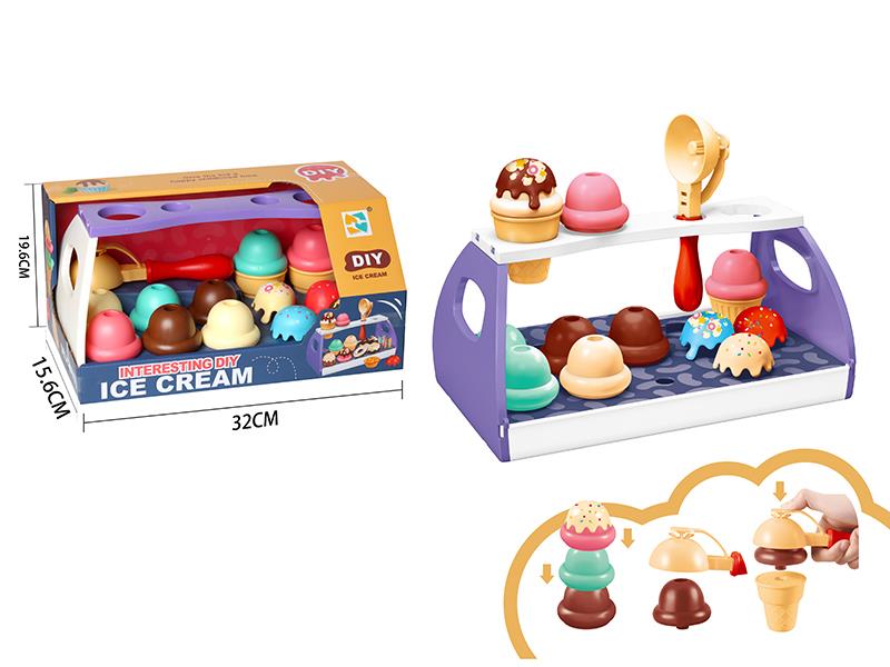 Interesting DIY Ice Cream Set