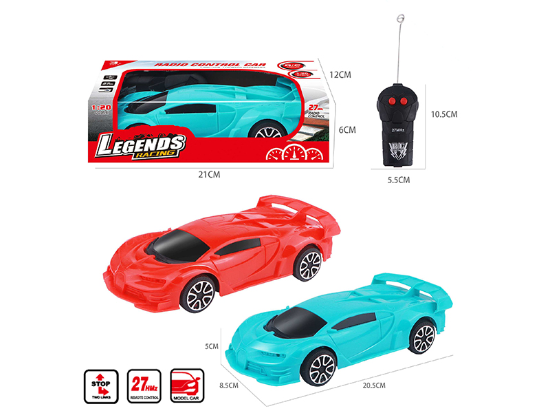 1:20 2CH Remote Control Bugatti Car Model