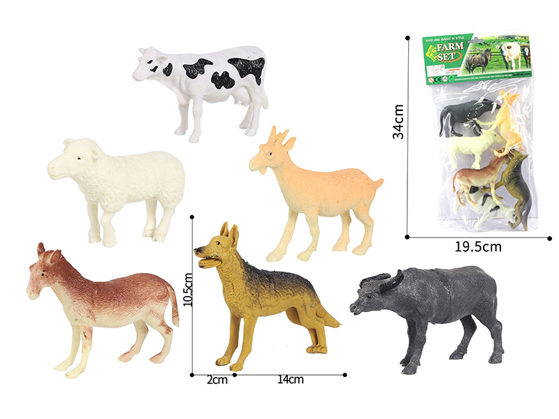 6PCS Animal Set