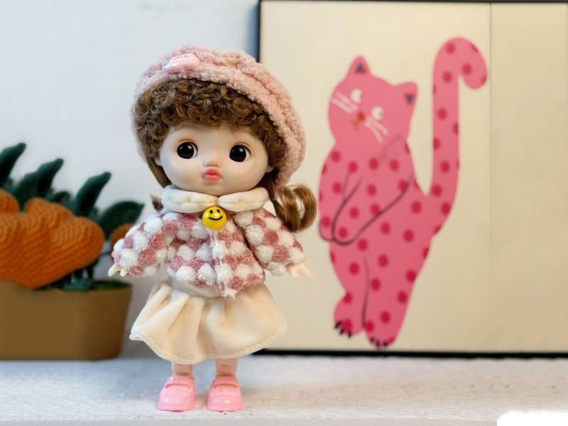 An 8-Inch Multi-Joint Cute And Style Doll