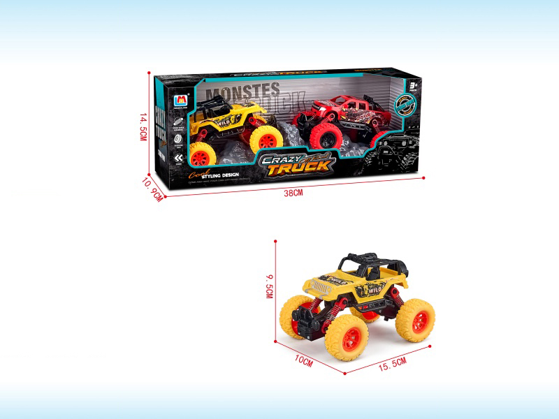Pull Back Off-Road Vehicle