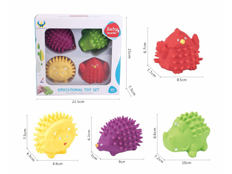 Vinyl Animals 4pcs