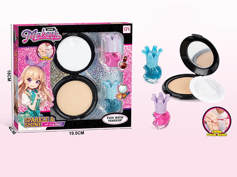 2 Colors Nail Polish Make Up Set