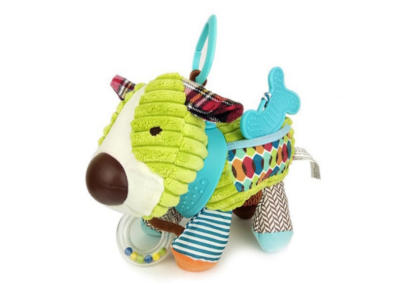 A Plush Pendant Of A Vocal Puppy Baby