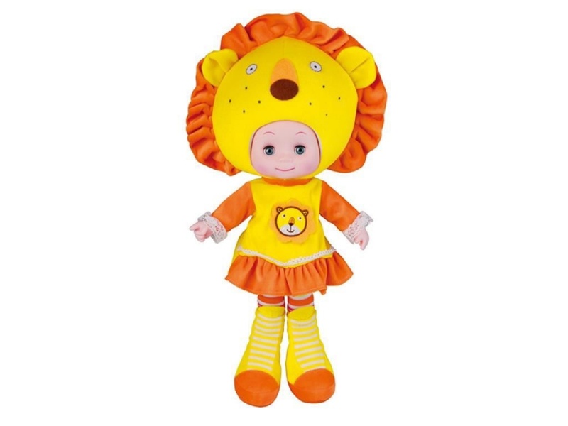 21-Inch Musical Lion Doll