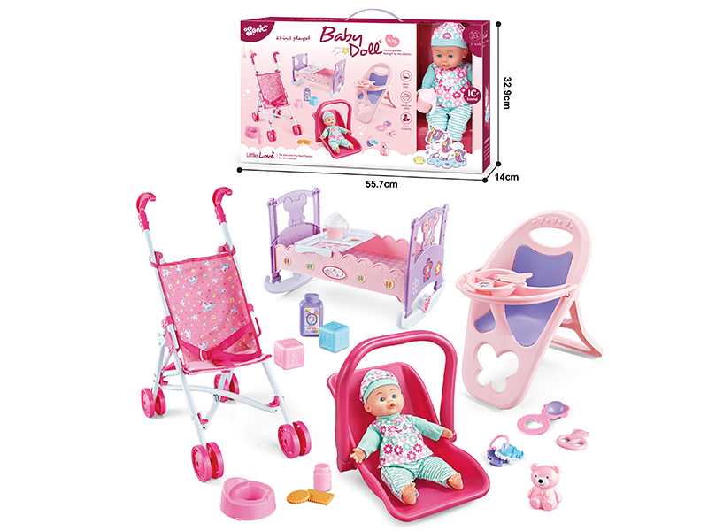 12" Doll Play Set