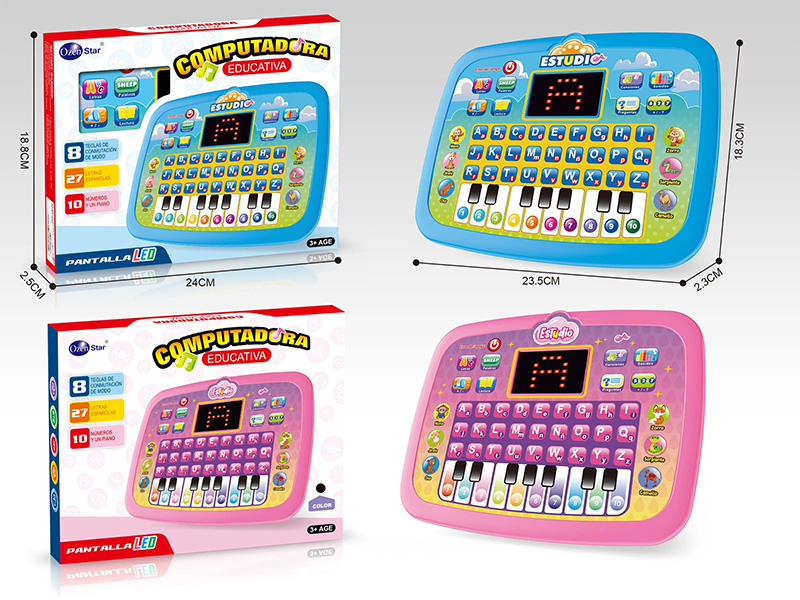 Spanish LED Screen Table Learning Machine