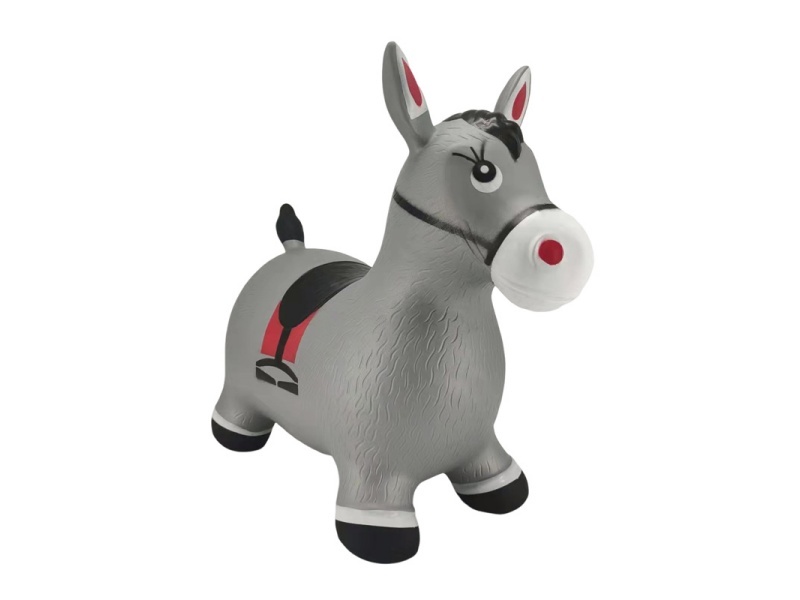 Inflatable Painted Silver Horse