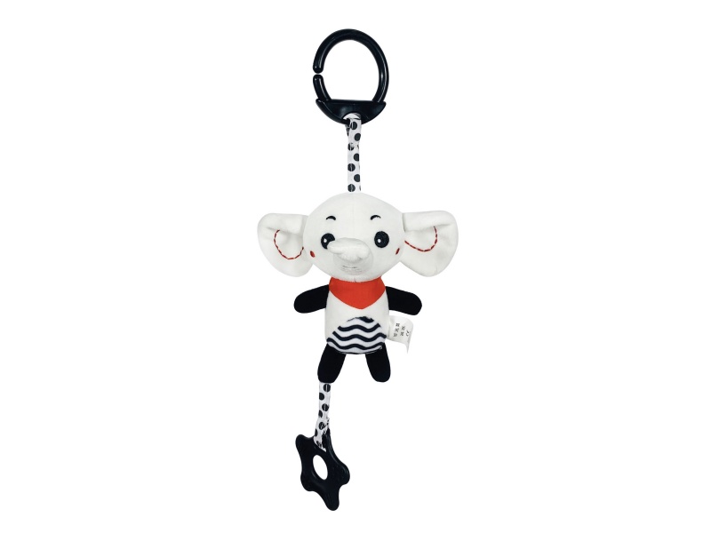 A Plush Bell Pendant For A Sound-Making Elephant Baby