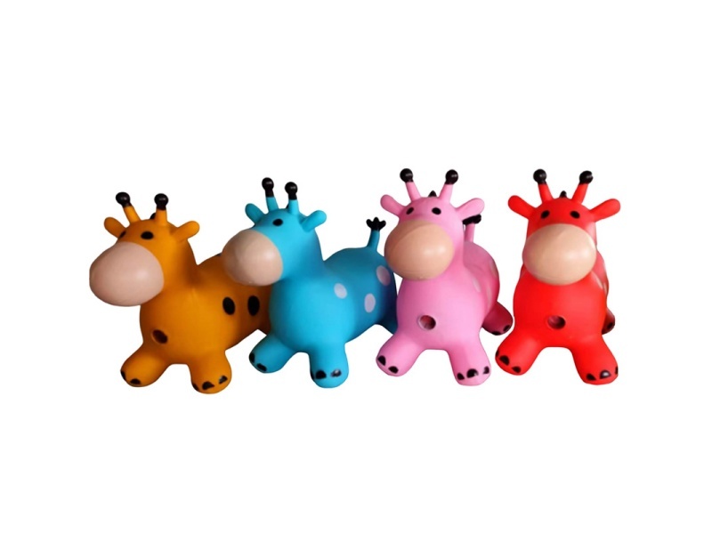 Inflatable Painted Bigbeak Deer With Flash Music