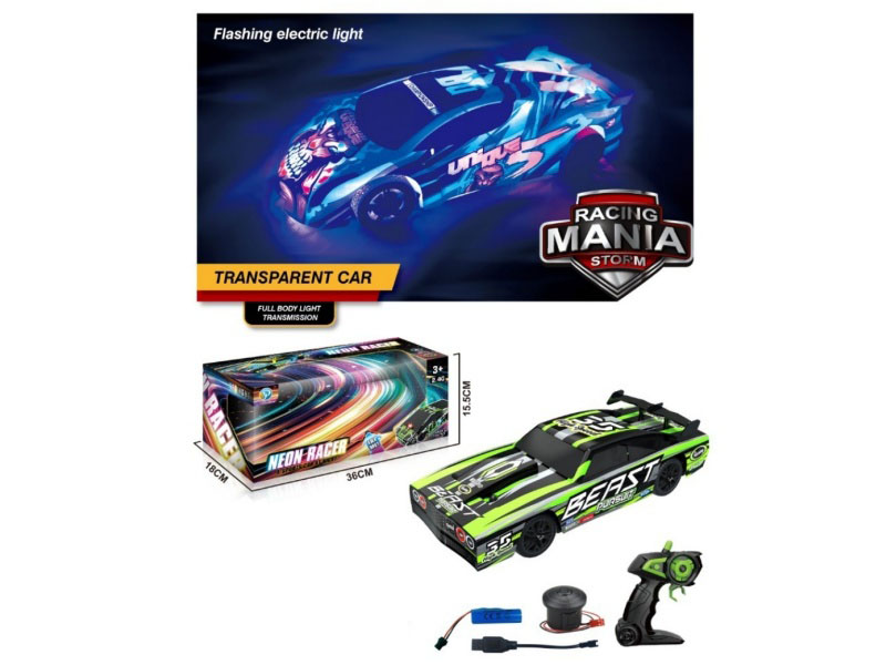 1:14 Pvc 2.4G Five-Way Remote Control Car
