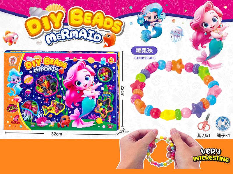 Mermaid DIY Beads(Candy Beads)