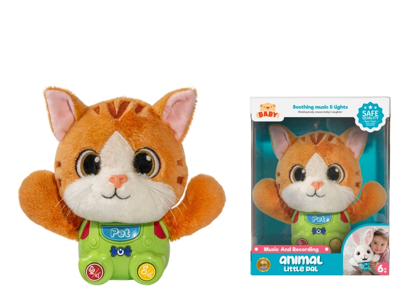 Cat Multifunctional Soothe Plush Toys