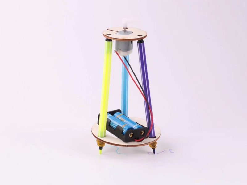 DIY Wooden Doodle Robot