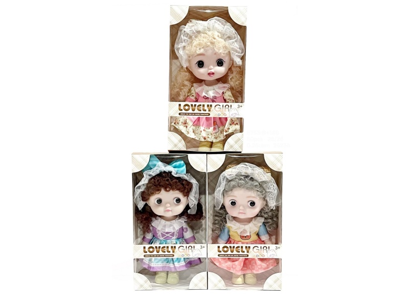 3 Mixed Sets Of 8-Inch 24Cm All-Lined Eco-Friendly 3D True Eyeball Cute Baby Peach-Flavored Meatballs