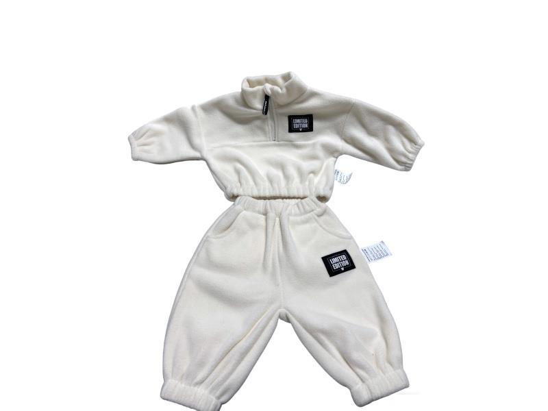 Beige Fleece Suit 74